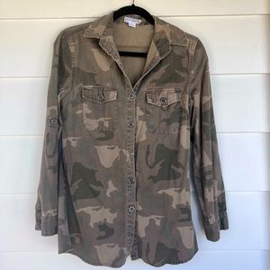 Cotton on Camo Shacket.